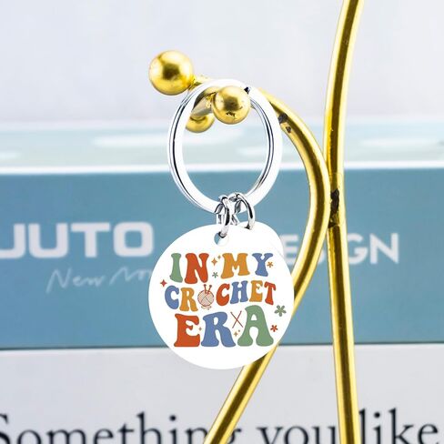 OEHEDOU Gifts For Crocheters Women Crochet Gifts For Crocheters Unique Gift For Crocheter Gift For Crochet Lovers Crochets Keychain For Women Friends Birthday Presents For Crochets Lovers Female in Saudi Arabia
