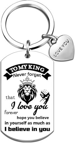 Valentines Gift for Boyfriend Birthday Gifts for Husband Birthday Fathers Gifts Sweetest Anniversary Valentines Day Gift for Husband Boyfriend To My King Keychains Fathers Day in Saudi Arabia