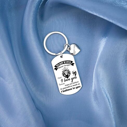 Valentines Gift for Boyfriend Birthday Gifts for Husband Birthday Fathers Gifts Sweetest Anniversary Valentines Day Gift for Husband Boyfriend To My King Keychains Fathers Day in Saudi Arabia