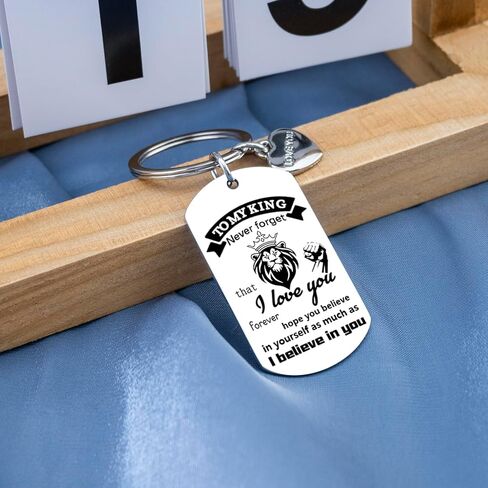 Valentines Gift for Boyfriend Birthday Gifts for Husband Birthday Fathers Gifts Sweetest Anniversary Valentines Day Gift for Husband Boyfriend To My King Keychains Fathers Day in Saudi Arabia