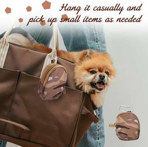 Tiny Tactical Bag Pendant Keychain Small Backpack Charm Keyring Zipper Treat Bag for Dog Walking Training Key Holder Outdoor Portable Key Organizer Dog Treat Pouch in Kuwait