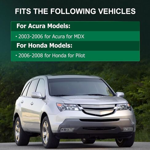 SCITOO Engine Motor and Trans Mount Full Set for Acura for MDX 3.5L 2003-2006, for Honda for Pilot 3.5L 2006-2008 Replace A4519HY A4533 A4523 A4531 A4532 in Saudi Arabia