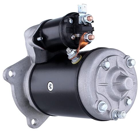 RAREELECTRICAL Starter Motor Compatible with 1956-1970 Case David Brown 900 900D 950 950D 990 Diesel Farm Tractor Massey Ferguson Fe-35 Mf-702 Clockwise Lucas 26173 26173A 26173B Bosch 0001362060 in Saudi Arabia