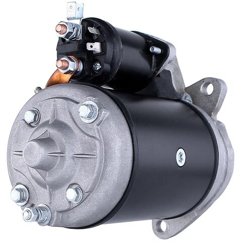 RAREELECTRICAL Starter Motor Compatible with 1956-1970 Case David Brown 900 900D 950 950D 990 Diesel Farm Tractor Massey Ferguson Fe-35 Mf-702 Clockwise Lucas 26173 26173A 26173B Bosch 0001362060 in Saudi Arabia