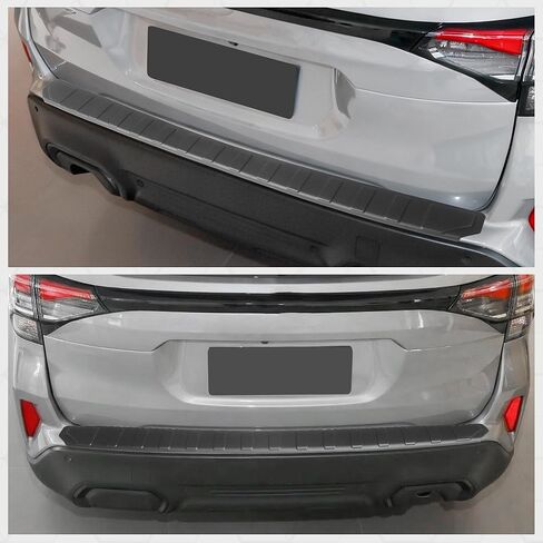 Rear Bumper Protector Fit for Subaru Forester 2025 2026 Matte Black ABS Plastic Trunk Lip Guard Scratch-Resistant Non-Slip Trunk Door Protector Car Accessories in Kuwait
