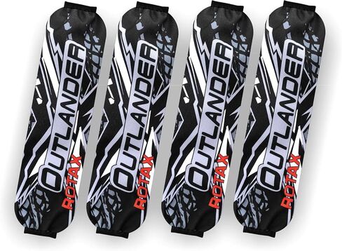 High-Performance ATV Shock Protector Covers Compatible fit for CAN AM CANAM Outlander G3 ROTAX Since 2024 – Durable, Water-Resistant, Easy to Install, Reliable All-Terrain Protection (RED) in Saudi Arabia