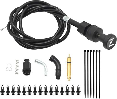 17950-HN5-671 Choke Cable and Starter Valve Plunger Kit, Replacement for Honda TRX350 TRX350FM Rancher 350 Foreman 400, Replaces 16046-HM5-730 DPSCR262 in Saudi Arabia