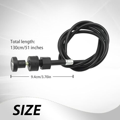 17950-HN5-671 Choke Cable and Starter Valve Plunger Kit, Replacement for Honda TRX350 TRX350FM Rancher 350 Foreman 400, Replaces 16046-HM5-730 DPSCR262 in Saudi Arabia
