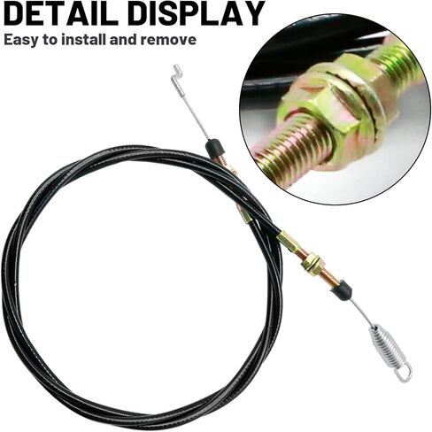 2 Pcs 2-11082 Shifter Cable, Replacement for Chuck Wagon CW-11 CW-413 CW-265; Replacement for Trail Wagon LM400 TW11 TW11R TW400 TW413, Replaces 2 11082 in Saudi Arabia