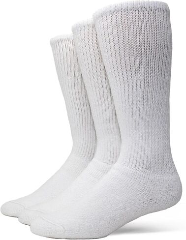 Wigwam King Cotton High Socks 3-Pack, White - X-Large in Saudi Arabia