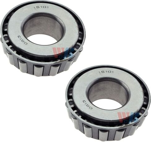 Pair Set 2 Front Outer WJB Wheel Bearings for Dodge B150 Ford F53 Plymouth PB250 in Saudi Arabia