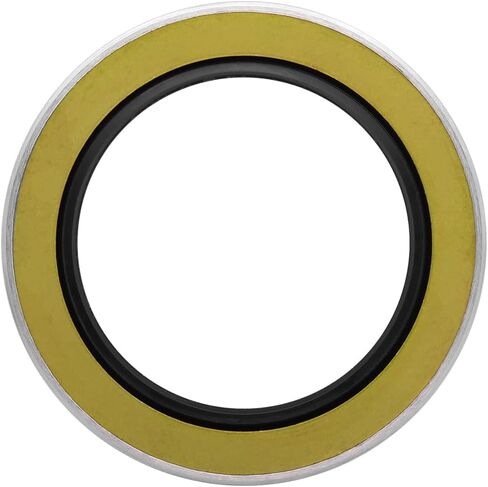 34484SA - Oil Seal, Nitrile Single Lip, Spring Loaded, Double Case Shaft Seal, Shaft Diameter: 3.438", Housing Bore: 4.875", Width: 0.438" in Saudi Arabia