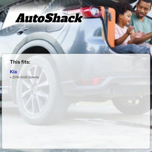مجموعات محمل محور العجلة الأمامية والخلفية من AutoShack بدون استبدال ABS لمجموعة 2016-2020 Kia Sorento 4-PC in Saudi Arabia