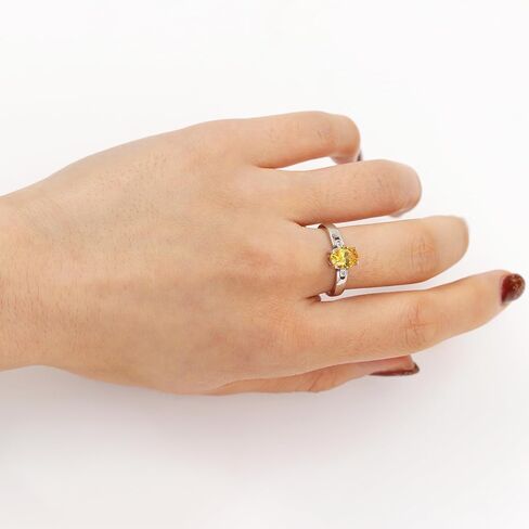 Sparkling CZ Ring for Women, Elegant Cubic Zirconia Jewelry, Wedding Engagement Party Daily Wear Gift YC6710 in Saudi Arabia