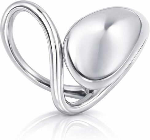 خواتم للنساء غير مشوهة | خواتم قابلة للتعديل للنساء | حلقات مطلية بمادة PVD عيار 18 مقاومة للماء | خواتم ذهب | خواتم فضة | خواتم البيان | مجوهرات ذهبية مكتنزة in Kuwait