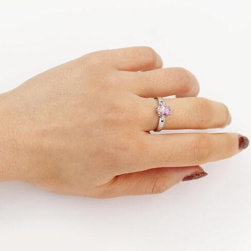 Sparkling CZ Ring for Women, Elegant Cubic Zirconia Jewelry, Wedding Engagement Party Daily Wear Gift YC6710 in Saudi Arabia