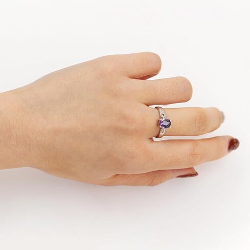 Sparkling CZ Ring for Women, Elegant Cubic Zirconia Jewelry, Wedding Engagement Party Daily Wear Gift YC6710 in Saudi Arabia