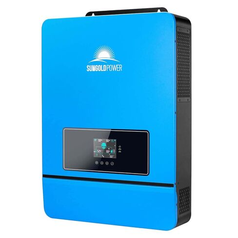 عاكس شمسي SUNGOLDPOWER 8000 وات 48 فولت، 2 MPPT مدمج، شحن بطارية 180 أمبير بحد أقصى، مدخل/مخرج تيار متردد 120 فولت/240 فولت (قابل للضبط)، عاكس موجة جيبية نقية مقسمة الطور UL1741 SPH8048P (WiFi وBMS COMM) in Saudi Arabia