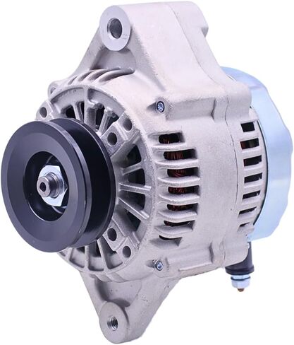 12V 75A K7711-61900 Alternator for Kubota UTV RTV1100 RTV-X1100C All Years for Kubota D1105-E2-UV 24.8HP Diesel Engine # K7711-61900 K7711-61901 K7711-61902 102211-6060 400-52227 in Kuwait