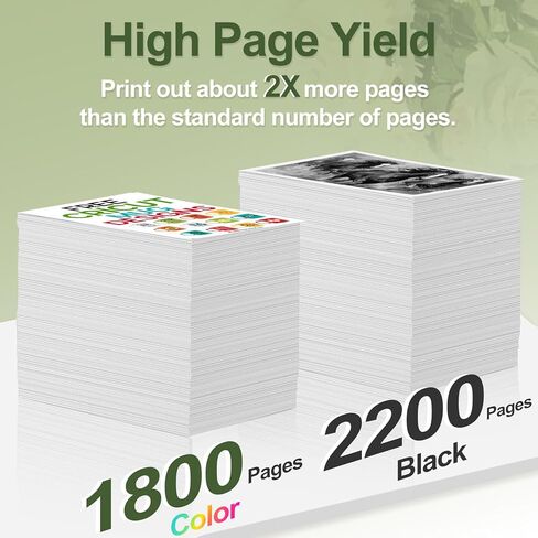 952XL Ink Cartridges Combo Pack Black Color Compatible Replacement for HP 952 Ink 952 XL HP952 HP952XL for OfficeJet 8710 7740 8720 8715 8725 8210 8702 8740 7720 8730 8216 Printer Cyan Magenta Yellow in Kuwait