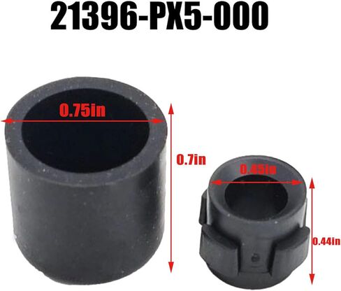 Transmission Case Vent Cover Rubber Breather Cap OEM Replacement 21396-PX5-000 for Honda Accord Civic CR-V Pilot Odyssey Acura TLX TSX MDX ILX NSX in Kuwait