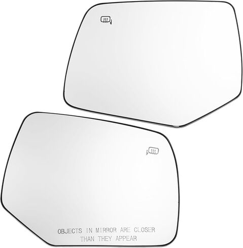 X AUTOHAUX Car 2pcs Left Right Rearview Heated Side Mirror Glass for Ford Escape 2008-2012 8L8Z17K707G AL8Z17K707E in Saudi Arabia