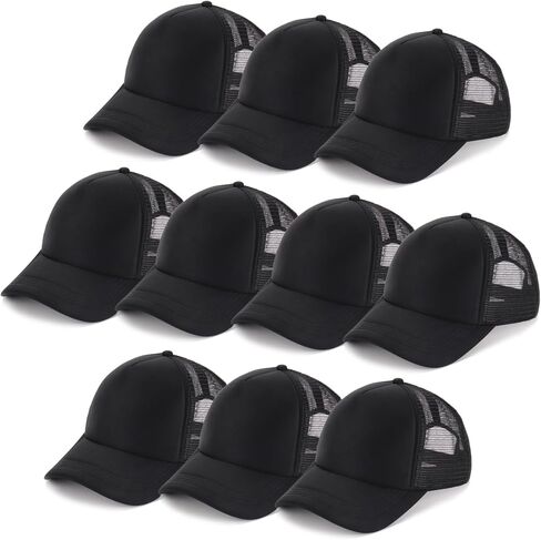 Ultrafun Unisex Sublimation Blank Mesh Baseball Cap Polyester Mesh Trucker Hat in Kuwait