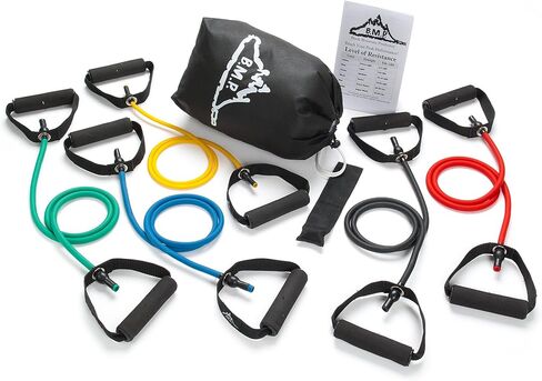 Black Mountain Products Resistance Band Set (Five Bands Included) in Kuwait