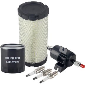 AM107423 AM117584 M113621 MIU12783 *3 FILTER KIT LG270 Maintenance Filter Kit Compatible with John Deere Gator XUV 825i XUV825I S4 XUV825E XUV825M XUV825 S4 in Kuwait