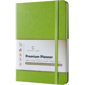 2026 Weekly and Monthly Planner, Calendar Planner with Budget & Goal Setting, A5 Hardcover Agenda Book with Inner Pocket, Jan 2025 – Dec 2027 Daily Organizer for School Office Home, Black in Saudi Arabia