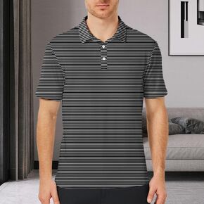 Men's-Polo-Shirts Dry Fit Casual Short Sleeve Summer Moisture Wicking Golf Shirts in Kuwait