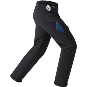 سروال MOHEEN للرجال ذو 7 جيوب خفيف الوزن للتنزه سيرًا على الأقدام، سروال تكتيكي للعمل في الهواء الطلق سريع الجفاف ومقاوم للماء 32 درزة داخلية in Kuwait