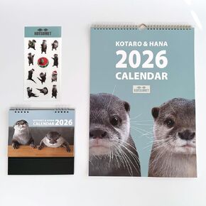 Official OTTER KOTARO&HANA 2026 CALENDAR SET in Kuwait