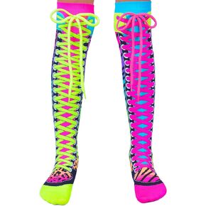 جوارب MADMIA Safari بطول الركبة - جوارب الأميرة الملونة للأطفال والكبار in Kuwait