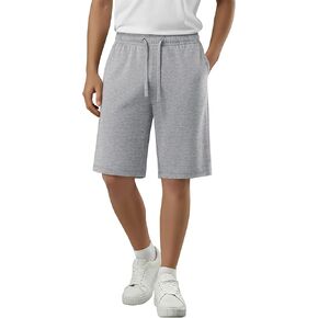 شورت كاجوال للأولاد شورت رياضي بخصر مطاطي برباط مع جيوب ملابس رياضية صيفية قابلة للتمدد للأطفال in Kuwait