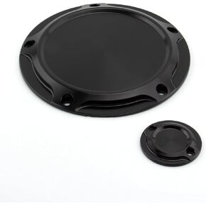 Derby Cover Timer Engine Timing Points Covers for Harley Touring 2017-2024 later Electra Glide Road King Street Glide Road Glides (Black) in Kuwait