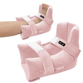 واقيات الكعب من SPRING SEAON لقروح الضغط، واقيات وسادة الكعب مع جيب حزمة ساخنة/باردة، وسادة كاحل قطيفة فضية الثعلب لتخفيف آلام الكعب، أشرطة للقدم والكاحل قابلة للتعديل (قطعة واحدة، أزرق) in Kuwait