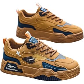 أحذية تزلج رجالية عصرية ذات نعل سميك، مناسبة للمشي في الحرم الجامعي في الهواء الطلق in Kuwait