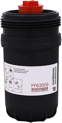 (set of 6) FF63054NN Fuel Filter 10 Micron Compatible with 6.7 Cummins B/L series Diesel Engines Replaces FF63009 5303743 FF63008 BF63000 FH22168 in Kuwait