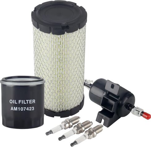 AM107423 AM117584 M113621 MIU12783 *3 FILTER KIT LG270 Maintenance Filter Kit Compatible with John Deere Gator XUV 825i XUV825I S4 XUV825E XUV825M XUV825 S4 in Kuwait