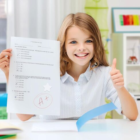 500Pcs White Star Stickers 1 Inch Adhesive White Stars Large Stars Stickers Labels Waterproof Removable Star Shape Sticker for Crafts Reward Wall Decals in Kuwait