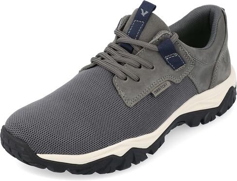 Territory Mens Trekker Tru Comfort Foam Casual Lace-up Knit Sneaker in Kuwait