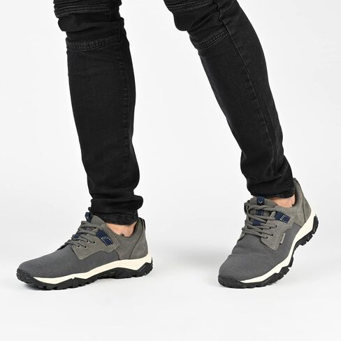Territory Mens Trekker Tru Comfort Foam Casual Lace-up Knit Sneaker in Kuwait