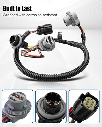 Tail Lamp Wiring Harness Fit for Chevrolet Colorado GMC Canyon 2015 2016 2017 2018 2019 2020 2021 2022 Replace 23126521 in Saudi Arabia