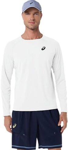 ASICS Men's Match Long Sleeve TOP Tennis Apparel in Saudi Arabia