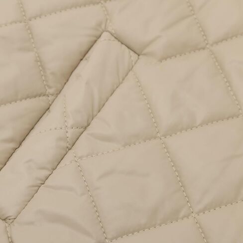 Puffer Vests for Women Trendy Sleeveless Quilted Jacket Zip Up Vest Lightweight Warm Padded Vest Coat Long Outerwear in Saudi Arabia