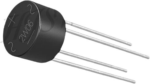 20-100 قطعة 2W06 2W 06 مقوم الجسر 2A 600V كومة الجسر المعدل (50 قطعة 2W06) in Kuwait