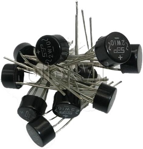 10 قطعة 2W10 2A1000V جسر مقوم كومة 2A جسر مستدير SEP قابل للاستبدال 2W06 2W08 in Kuwait