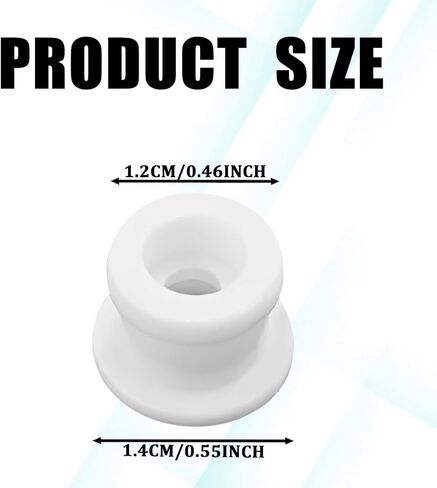 2 PCS Shifter Cable Bushing Kit, Automatic Transmission Shifter Cable Bushing Kit for Ford Edge Explorer Endura Escape Hybrid Focus MK, Shift Linkage Bushing DG9Z-7K340-A KV6Z-7K340-A (White) in Kuwait