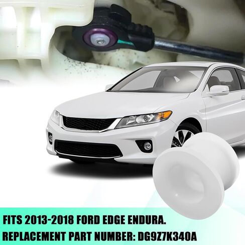 2 PCS Shifter Cable Bushing Kit, Automatic Transmission Shifter Cable Bushing Kit for Ford Edge Explorer Endura Escape Hybrid Focus MK, Shift Linkage Bushing DG9Z-7K340-A KV6Z-7K340-A (White) in Kuwait
